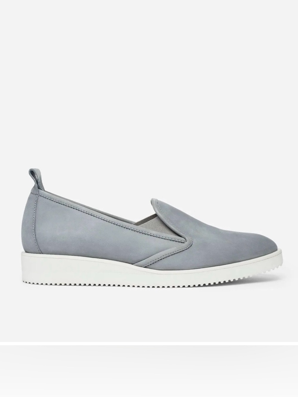 Everlane Nubuck gray street shoe. These are a size 8 but fit like a 7!